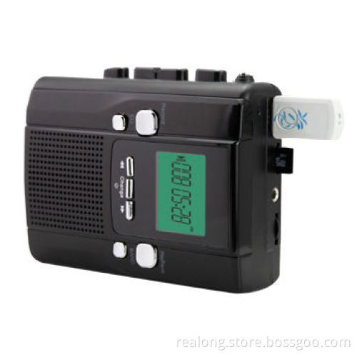 Portable radio with AC/DC two powers